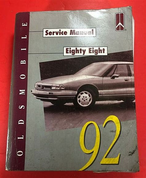 1992 oldsmobile 88 manual del propietario. - Mazda bravo b2600 workshop manual free ebook.